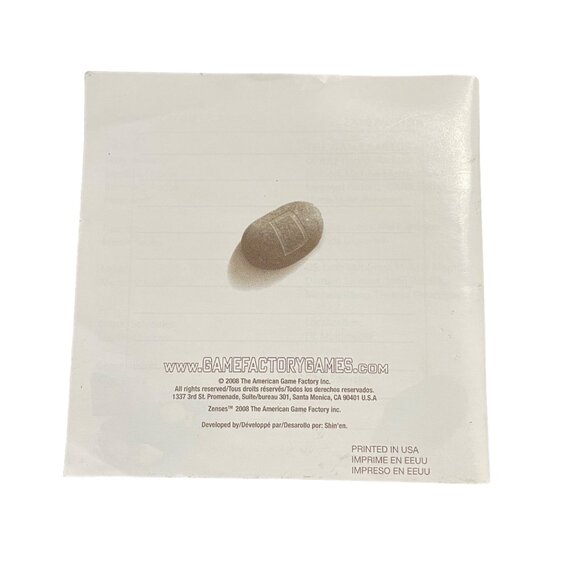 Nintendo DS Zenses Rainforest Instruction Booklet Manual Guide Only 2008 - Picture 2 of 4